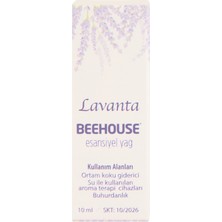 Beehouse Lavanta Esansiyel Buhurdanlık Yağı Renkli 10 ml