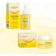 Collagen By Watsons Moisturising Serum 30 ml - Moisturising Yüz Kremi 45 gr 2li Set