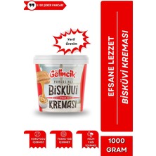 Parçacıklı Bisküvi Kreması Smooth Özel Üretim 1kg Kahvaltılık Krema Bisküvi Kreması 1000GR