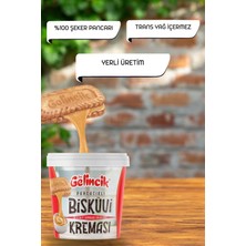 Parçacıklı Bisküvi Kreması Smooth Özel Üretim 1kg Kahvaltılık Krema Bisküvi Kreması 1000GR