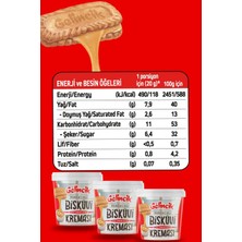 Parçacıklı Bisküvi Kreması Smooth Özel Üretim 1kg Kahvaltılık Krema Bisküvi Kreması 1000GR