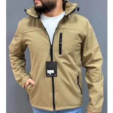  Su ve Rüzgar Geçirmez Softshell Mont