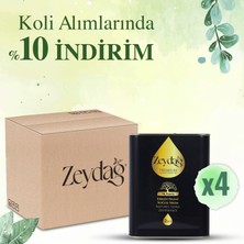 Zeydağ Ilk Damla 2 Lt Erken Hasat Soğuk Sıkım Naturel  Sızma Zeytinyağı  4'lü Koli