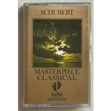 Master Piece Classical Schubert Kaset (Orjnal Dönem Foot Print Baskı Kaset)