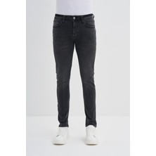 Cazador Harden Denim Erkek Kot Pantolon Slim Fit  0737 Antrasit