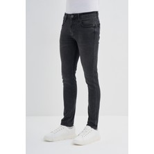 Cazador Harden Denim Erkek Kot Pantolon Slim Fit  0737 Antrasit