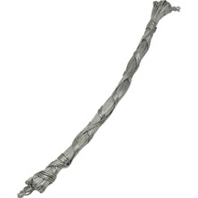 Roco Paper Co. Dekoratif Gümüş Simli Monofil Ip, Hediye Paketleme, Takı, El Işi, Süsleme Ipi, 30 Metre