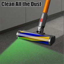 Success Dyson V7 V8 V10 V11 V15 Sert Zemin Fırça Başlığı Yedek Parçaları Toz Algılama Işığı Ile Fırça Başlığı (Yurt Dışından)
