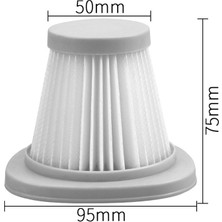 Success Hepa Filtre Anti-Toz Hepa Filtre Yedek Parça Için Xiaomi Deerma DX118C DX128C Taşınabilir Elektrikli Süpürge 10 Adet (Yurt Dışından)