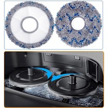 Success Ecovacs T10 Turbo/deebot X1/omnı/x1 Turbo Elektrikli Süpürge Paspas Bezi Yıkanabilir Paspas Pedleri Parçaları Için Yedek (Yurt Dışından)