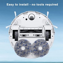 Success Ecovacs T10 Turbo/deebot X1/omnı/x1 Turbo Elektrikli Süpürge Paspas Bezi Yıkanabilir Paspas Pedleri Parçaları Için Yedek (Yurt Dışından)