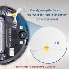 Success Irobot Roomba 600 671 664 615 690 691 694 Yedek Parçalar, Irobot Roomba 600 Serisi Aksesuarları 16 Adet (Yurt Dışından)