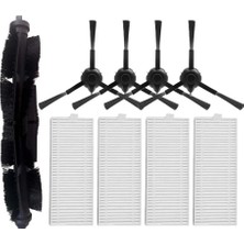 Success Tcl Sweeva 6000 6500 Robotik Elektrikli Süpürge Rulo Ana Yan Fırça Hepa Filtre Yedek Parça Aksesuarları Değiştirme (Yurt Dışından)