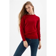 Fashion Friends Kadın Kazak Kırmızı 24K0024K1