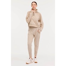 Lumberjack Kadın Sweatshirt Bej 101813585 4W Wl Jessıe 16SS318 4pr