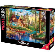 Anatolian 4000 Parçalık Puzzle / Taş Ev - Kod 5206