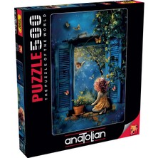 Anatolian 500 Parçalık Puzzle / Mavi Gece - Kod 3639