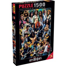 Anatolian 1500 Parçalık Puzzle / Rock Stars - Kod 4580