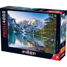 Anatolian 4000 Parçalık Puzzle / Braies Gölü - Kod 5205