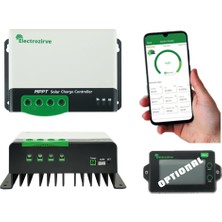 Electrozirve MC-2450 50 Amper 12/24 Volt Mppt Şarj Kontrol Cihazı (Ekransız)