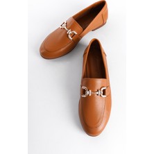 Capone Outfitters Cally Hakiki Deri Kadın Loafer