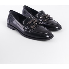 Capone Outfitters Metal Tokalı Kadın Loafer Ayakkabı