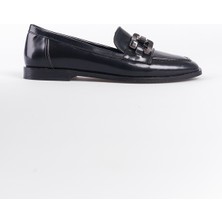 Capone Outfitters Metal Tokalı Kadın Loafer Ayakkabı