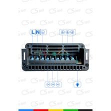 Ctrons IP45 Yağmur Korumalı 12V 33.3A Güç Kaynağı 400W LED Sürücü Ac/dc Trafo Dönüştürücü