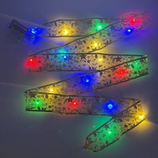 Kidspartim Işıklı LED Kurdale Rengarenk Model Model 10 Işık 2 Metre Pilli