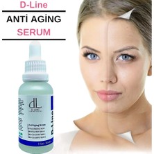 D-Line ANTİ-AGİNG SERUM, Yaşlanma karşıtı,  Kollajen destekli, Hyaluronik asit, Genç görünümü koruma