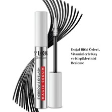 S’look Eyebrow & Eyelash Magıc Serum Besleyici Uzatıcı Doğal Bakım Kaş Kirpik Serumu 5 ml