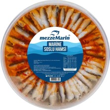 Mezzemarin Soslu Hamsi 1000 GR .marınat.hamsi.soslu Hamsı.balık.lakerda