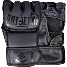 Wetnwind Mma Eldiven Yarım Parmak Dövüş Eldiveni Tekvando Erkek Kadın Kick Boks Eldiveni Siyah (Yurt Dışından)