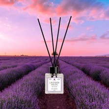 Lil Home Lavanta Bahçesi Çubuklu Oda Kokusu Bambu Ocean Lavander Fields Diffuser 50 ml