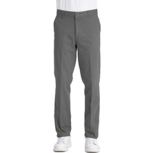 Varetta Erkek Füme Cepli Casual Chino Regular Kesim Likralı Kanvas Pantolon