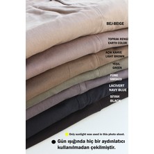 Varetta Erkek Füme Cepli Casual Chino Regular Kesim Likralı Kanvas Pantolon