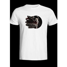 Nice Work By Nice Hands Özel Kadın Tasarımlı Ön Taraf Baskılı Handmade Exclusıve Beyaz T-Shirt Tişört