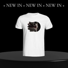 Nice Work By Nice Hands Özel Kadın Tasarımlı Ön Taraf Baskılı Handmade Exclusıve Beyaz T-Shirt Tişört