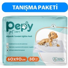 Pepy Hijyenik Yapışkanlı Tuvalet Eğitim Pedi Köpek / Kedi Çiş Pedi 30 Adet