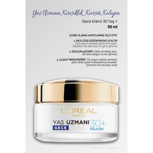 L'Oréal Paris 3 Adet Yaş Uzmanı Gece Kremi 30+ Kolajen 50 ml ve Rosie