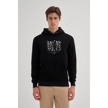 Cazador Erkek Sweatshirt Siyah 5177