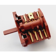 4 Konum + Off Şalter , Kumtel Zenon Serisi Fırın Kademe Anahtarı Şalteri