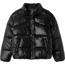 Name It Nkfmonna Puffer Jacket1 Çocuk Siyah Mont 13231167-02