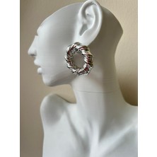 Lune Dor Accessories Yuvarlak Halka Pinterest Silver Küpe