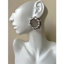 Lune Dor Accessories Yuvarlak Halka Pinterest Silver Küpe