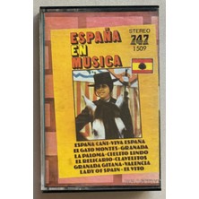 Espana En Musica Kaset (Orjnal Dönem 747 Suudi Arabistan Baskı Kaset)