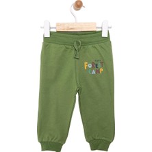 HelloBaby HelloBaby Basic Kamp Yazılı Az Şardonlu Eşofman Alt Erkek Bebek