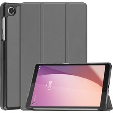 Pangniu Lenovo Tab M8 4. Nesil TB-300FU Custer Deri Tablet Kılıfı (Yurt Dışından)