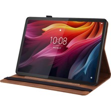 Pangniu Lenovo Tab K11 Plus Deri Tablet Kılıfı (Yurt Dışından)