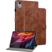 Pangniu Lenovo Tab K11 Plus Deri Tablet Kılıfı (Yurt Dışından)